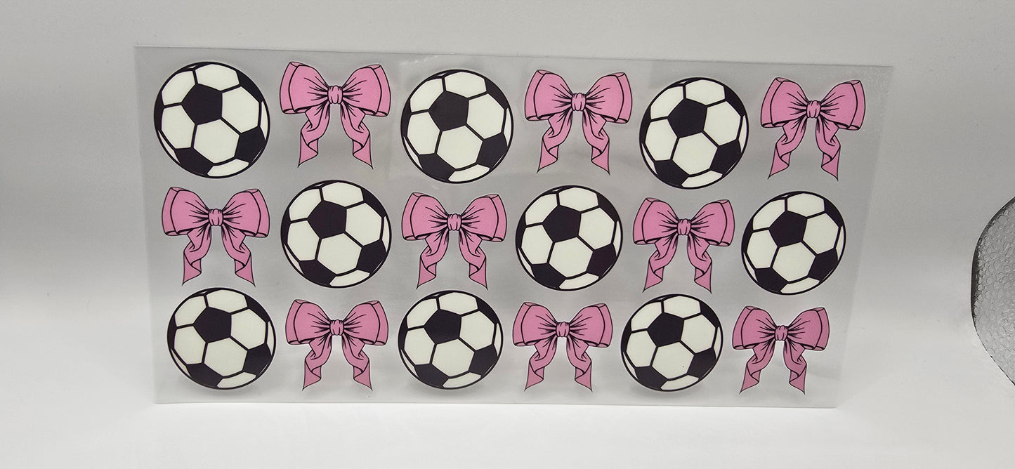 Soccer & Bows Wrap ⚽🎀