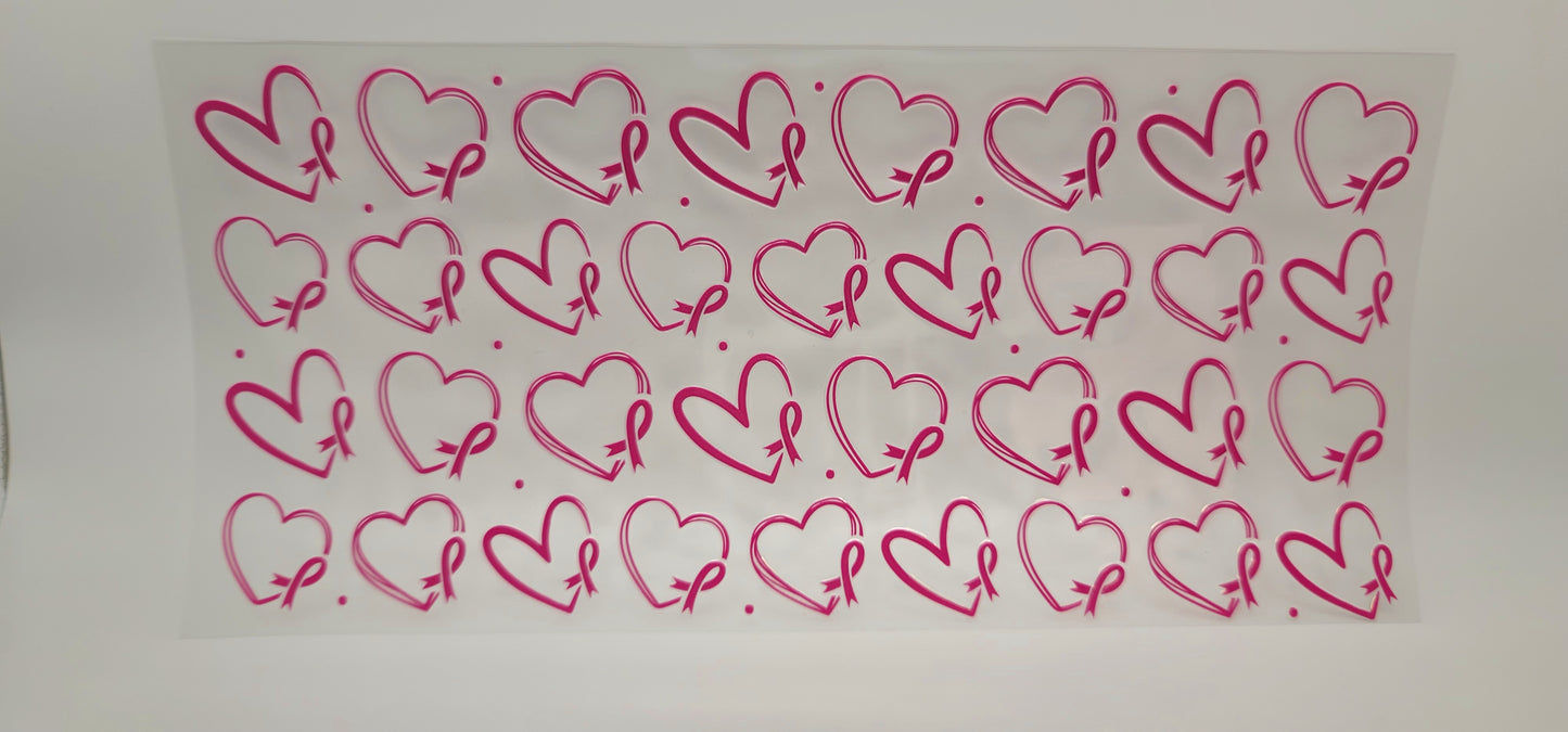 Pink Awareness heart