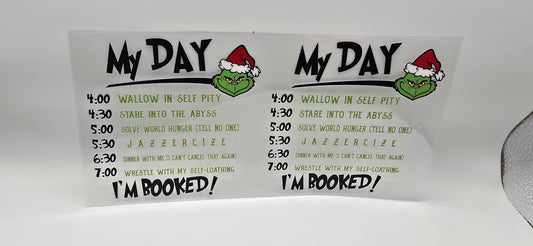 I'm Booked! Holiday Schedule Wrap 🎅💚
