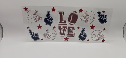 Football Love Wrap ❤️🏈💙