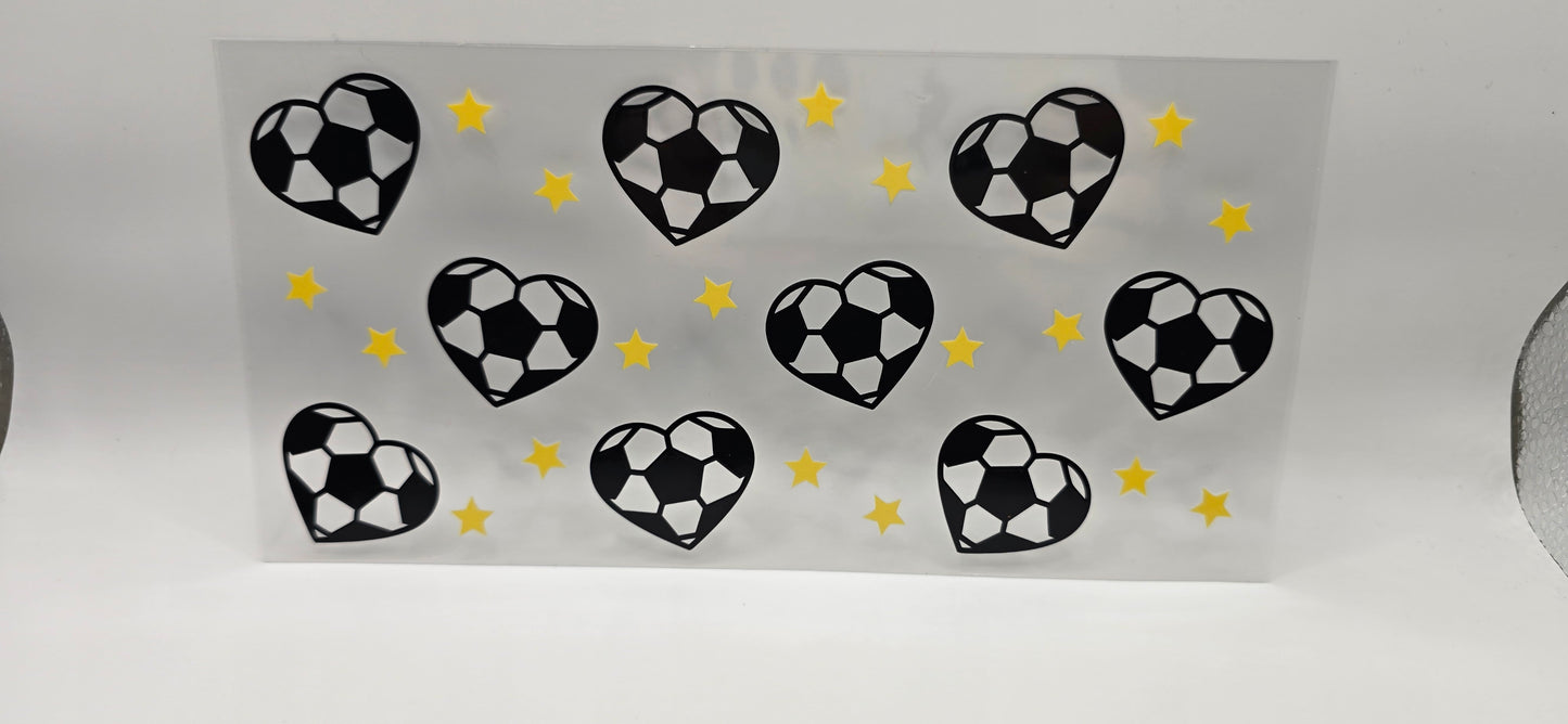 Soccer Hearts & Stars Wrap ⚽💛