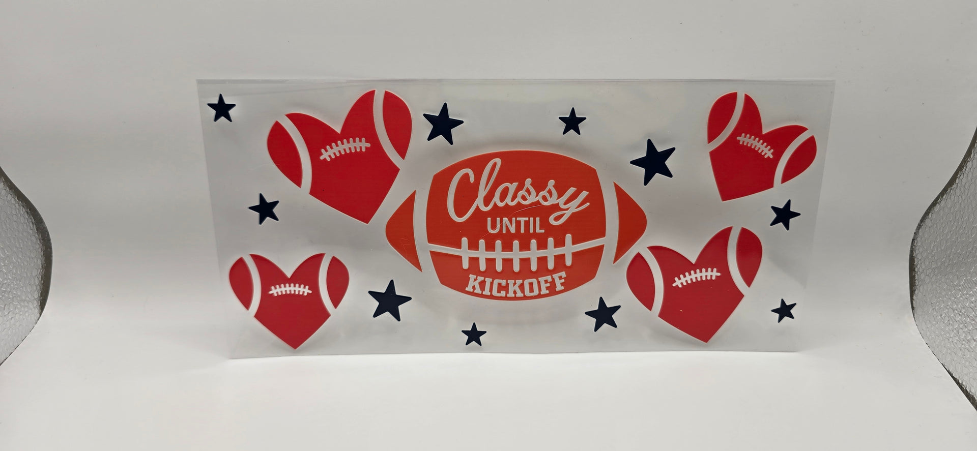 Classy Until Kickoff Wrap 🏈✨