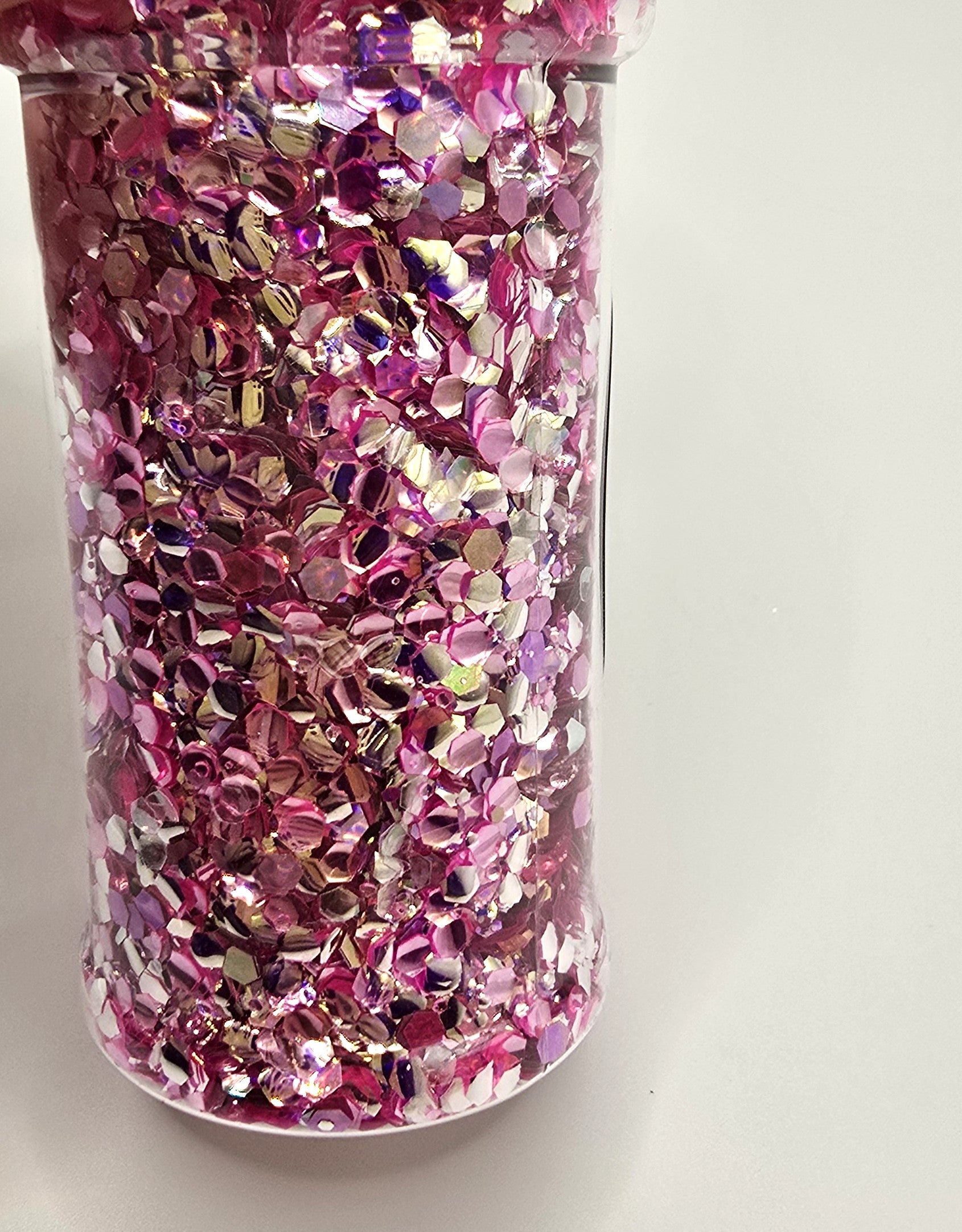 Fuchsia Chunky Glitter