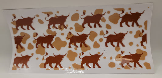 Rustic Longhorn & Cowhide Wrap