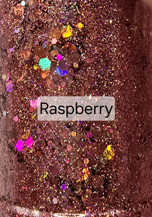 Raspberry Glitter