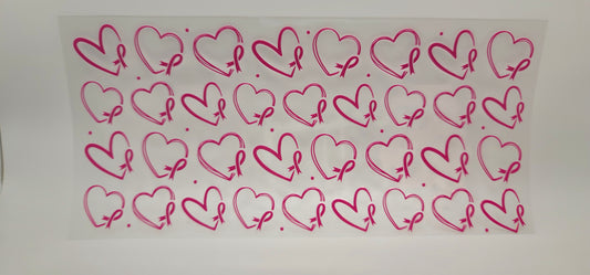 Pink Awareness heart