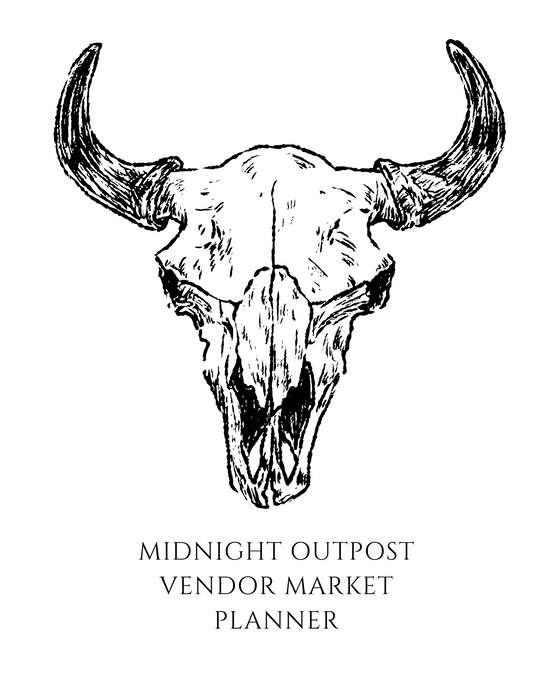 Midnight Outpost Vendor Market Planner
