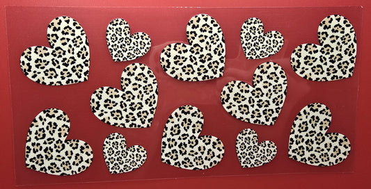 Leopard Hearts Wrap