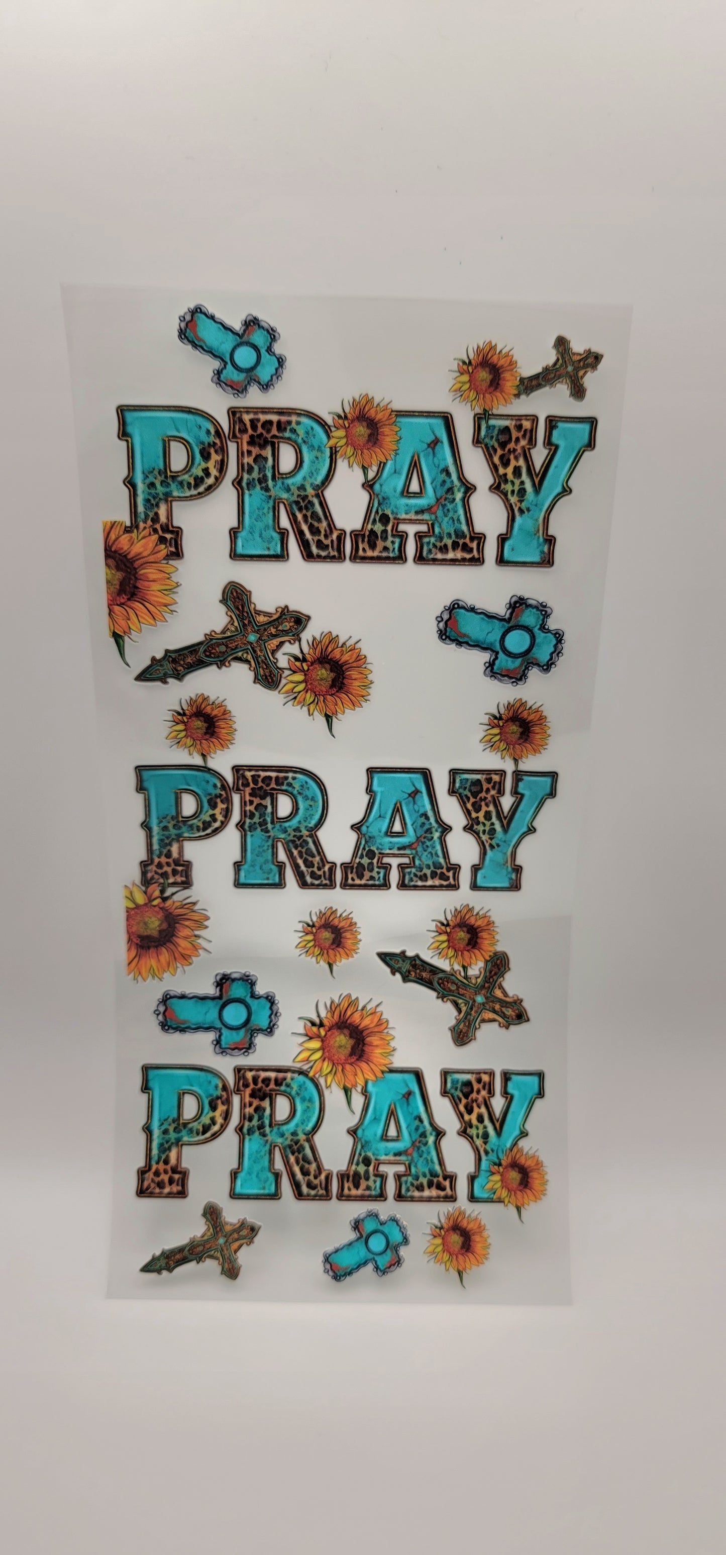 Pray western sunflower cross