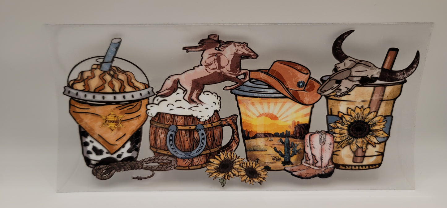 Western Coffee Time Wrap