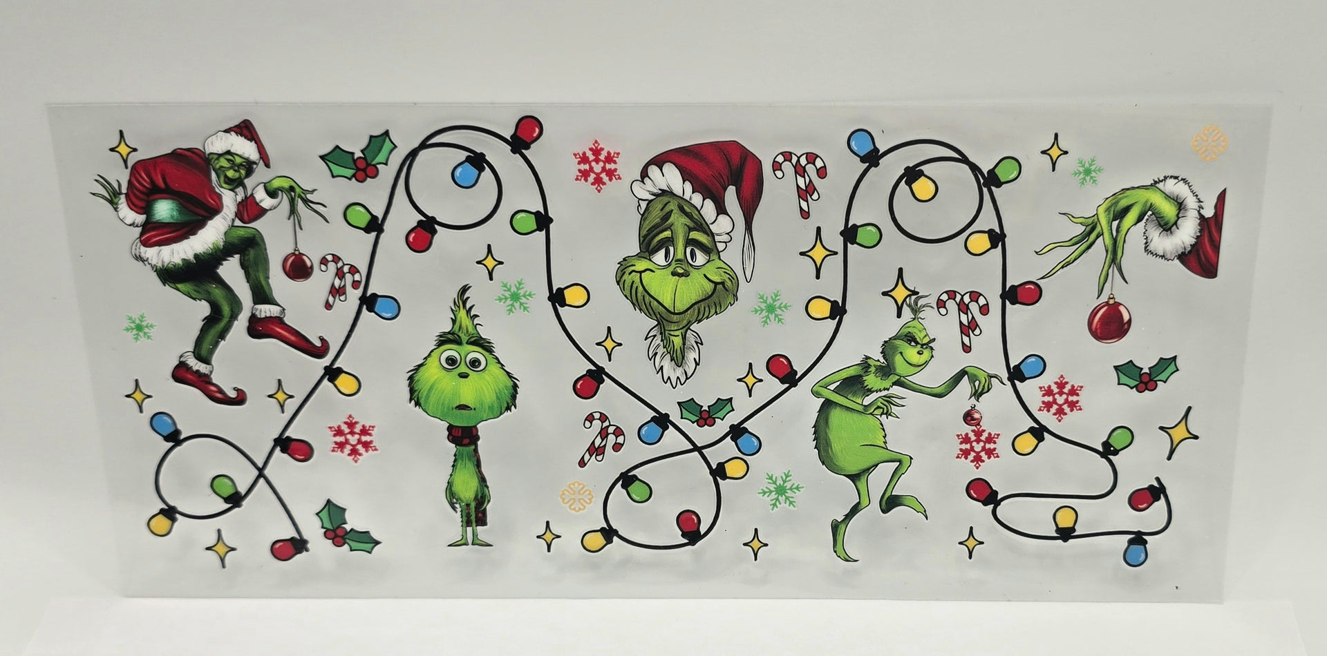 Holiday Mischief UV DTF Wrap