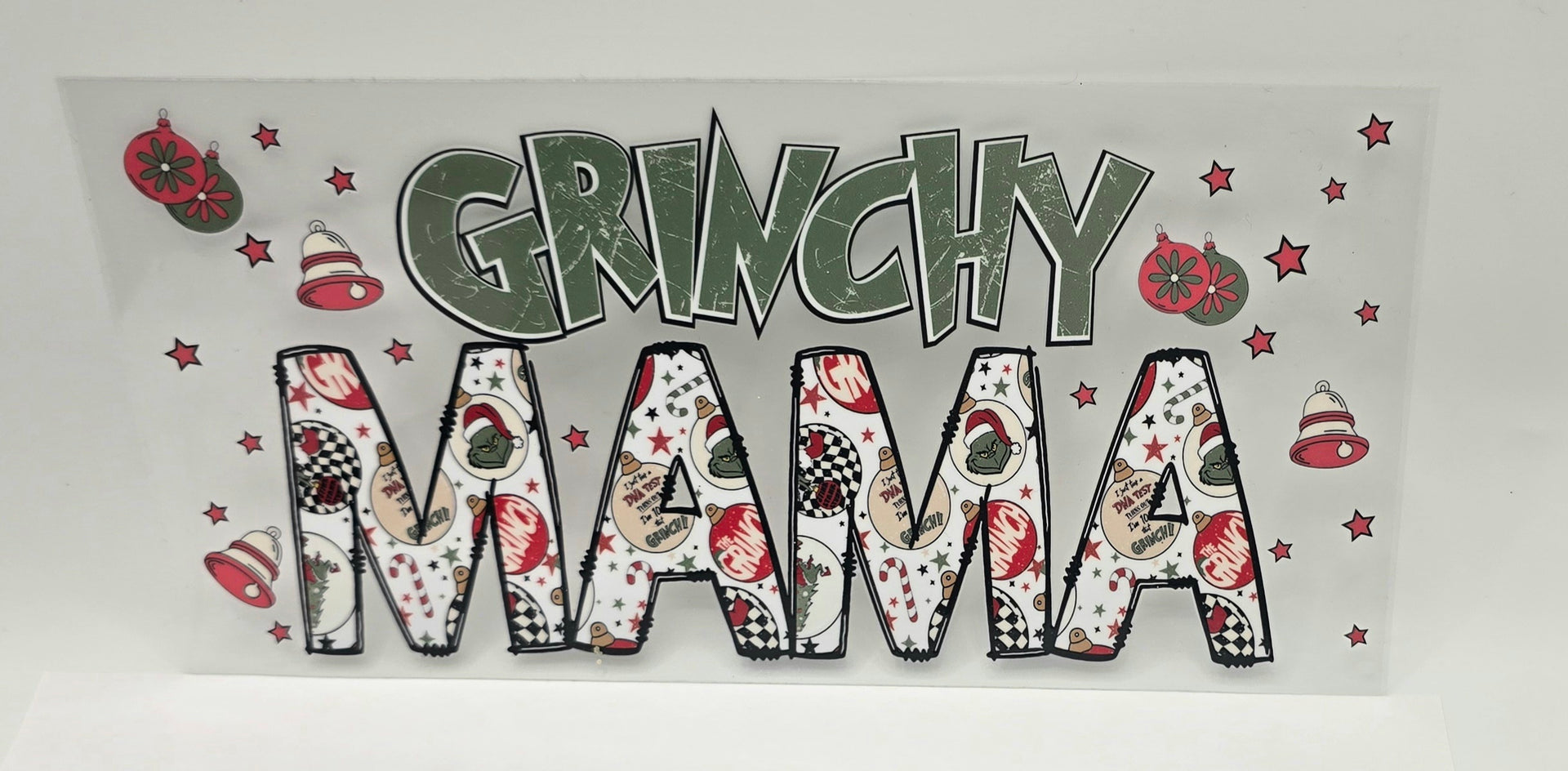 Sassy Holiday Mom Christmas Cup Wrap