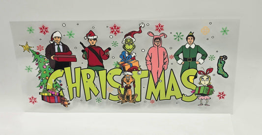 Holiday Movie Mash-Up Tumbler Wrap